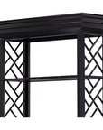 Selma - Bamboo Bookcase - Black