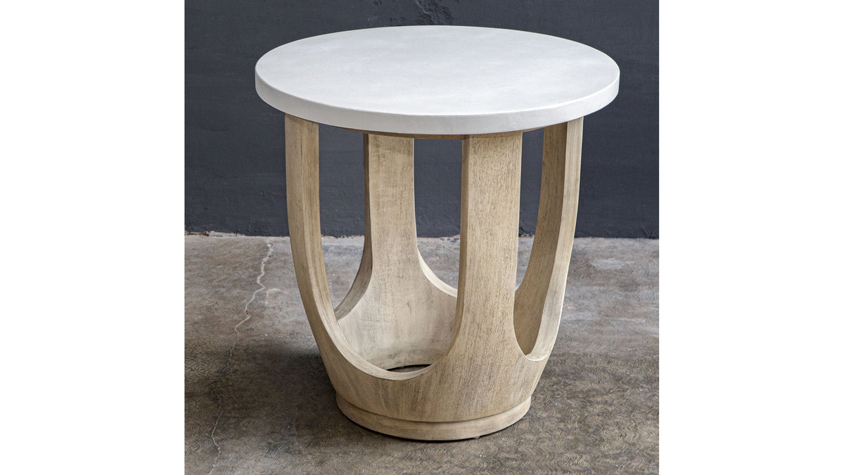 Tatli - Stone Top Side Table