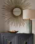 Callais - Crackled Table Lamp - Aqua