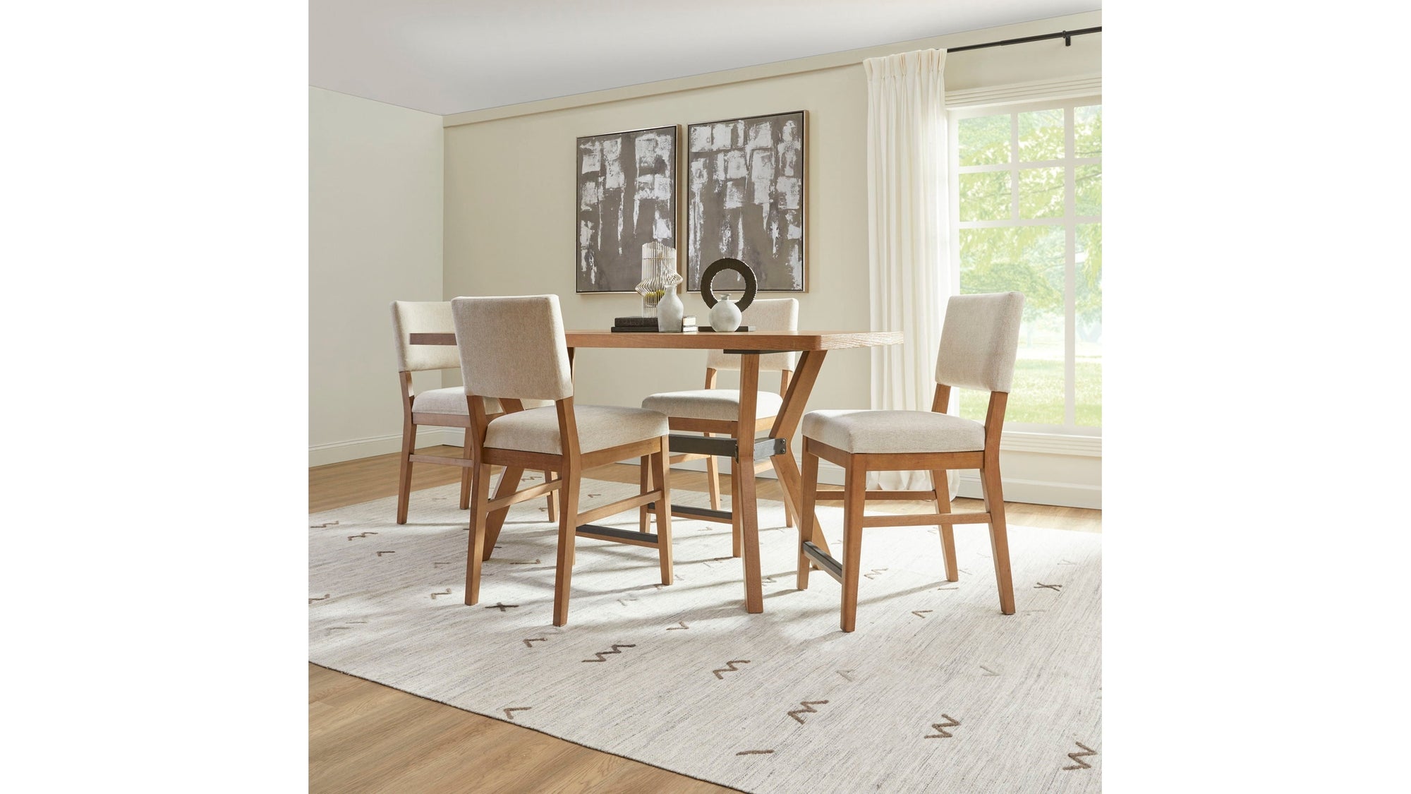 Millwork - Friendship Table - Light Brown