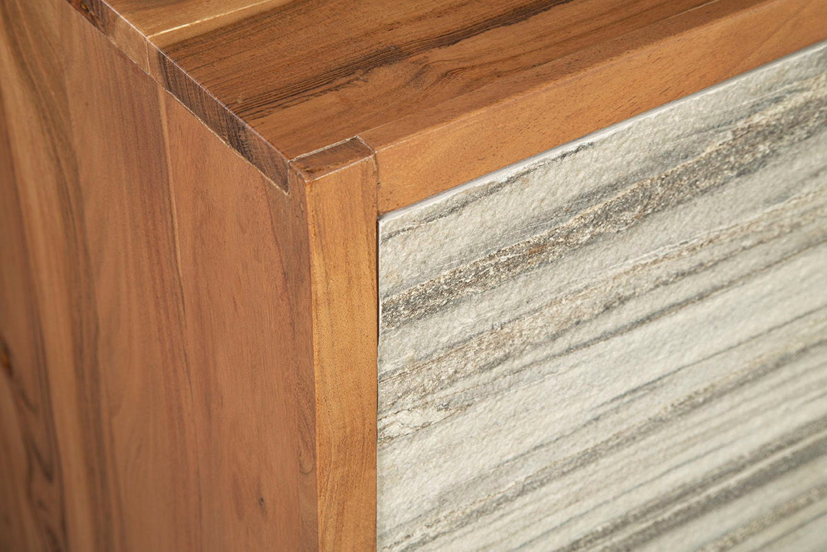 Camberley - Sideboard - Cream And Gray