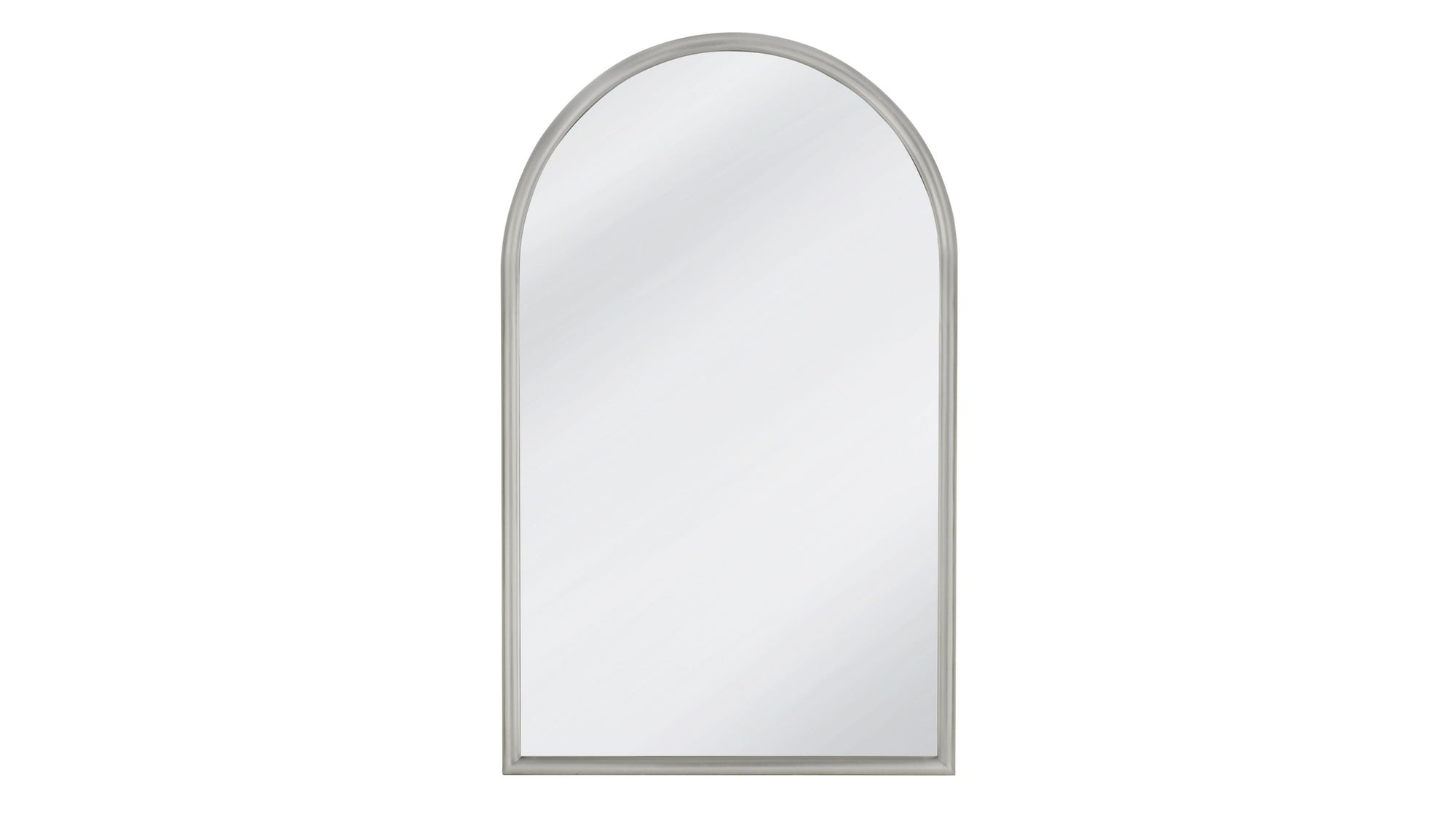 Malia - Floor Mirror - Pearl Silver