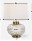 Estelle - Glass Table Lamp