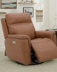 Sawyer - Swivel Glider With Power Headrest, Lumbar, Heat & Massage