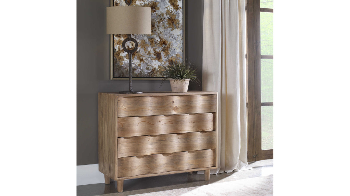 Crawford - Light Oak Accent Chest - Light Brown