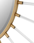 Oracle - Round Starburst Mirror