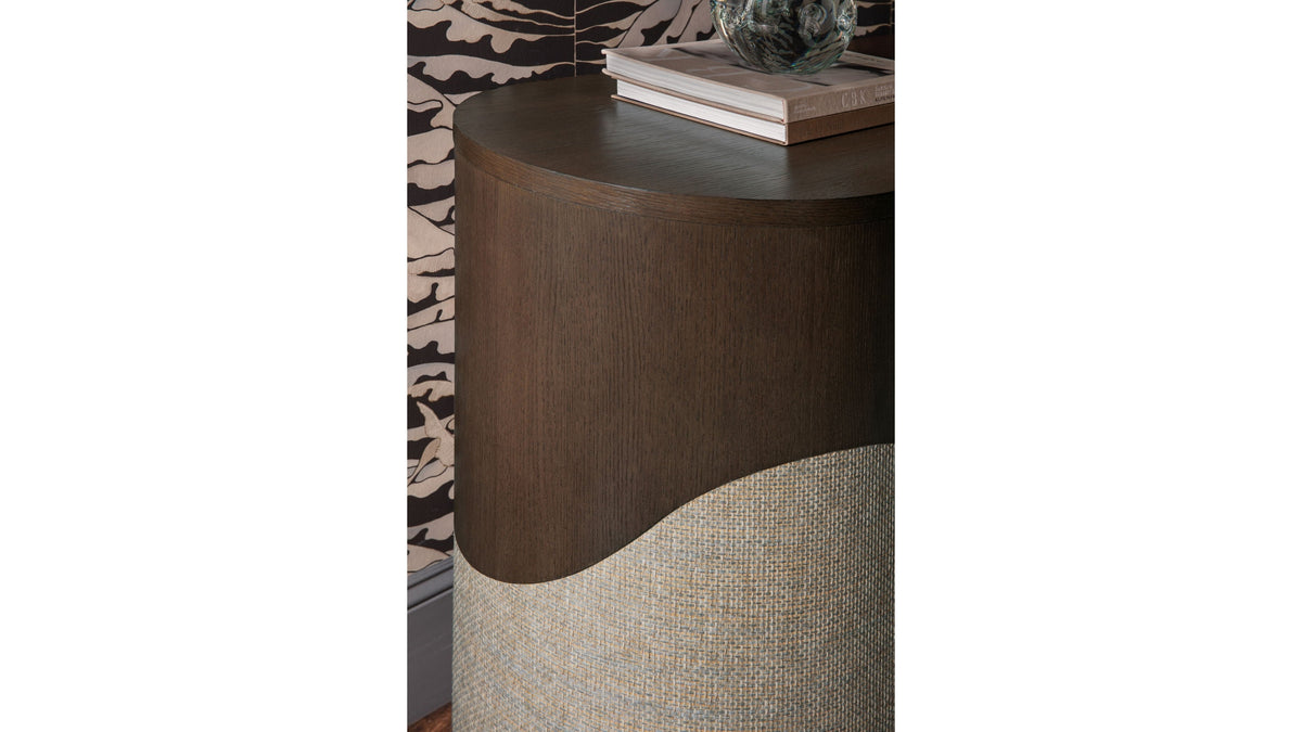 Commerce And Market - Roll With It Four-Door Credenza - Dark Brown / Gray