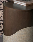 Commerce And Market - Roll With It Four-Door Credenza - Dark Brown / Gray