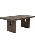 Athens - Rectangular Dining Table - Chocolate Brown