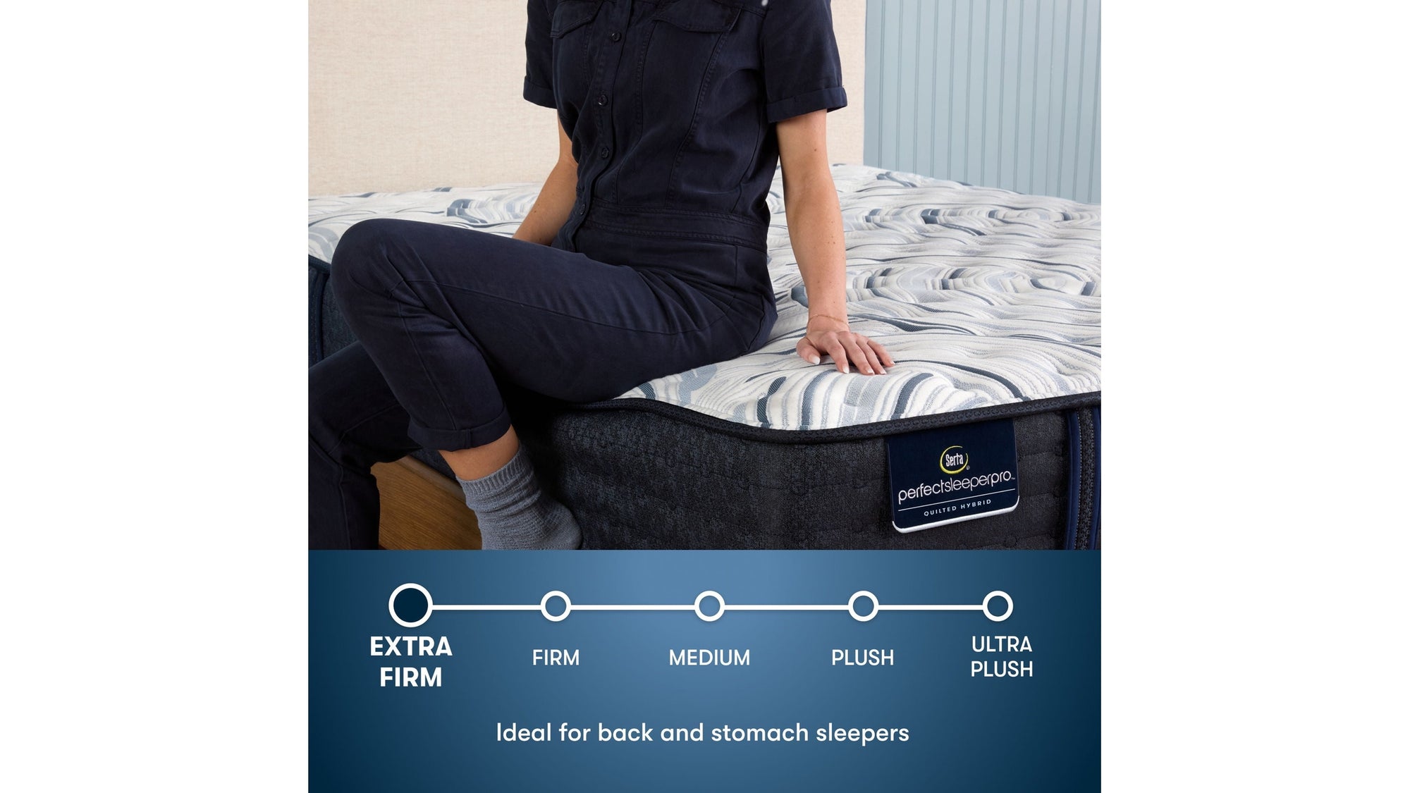 Perfect Sleeper Pro Hybrid - 12.5" Hampton Latex Extra Firm Mattress