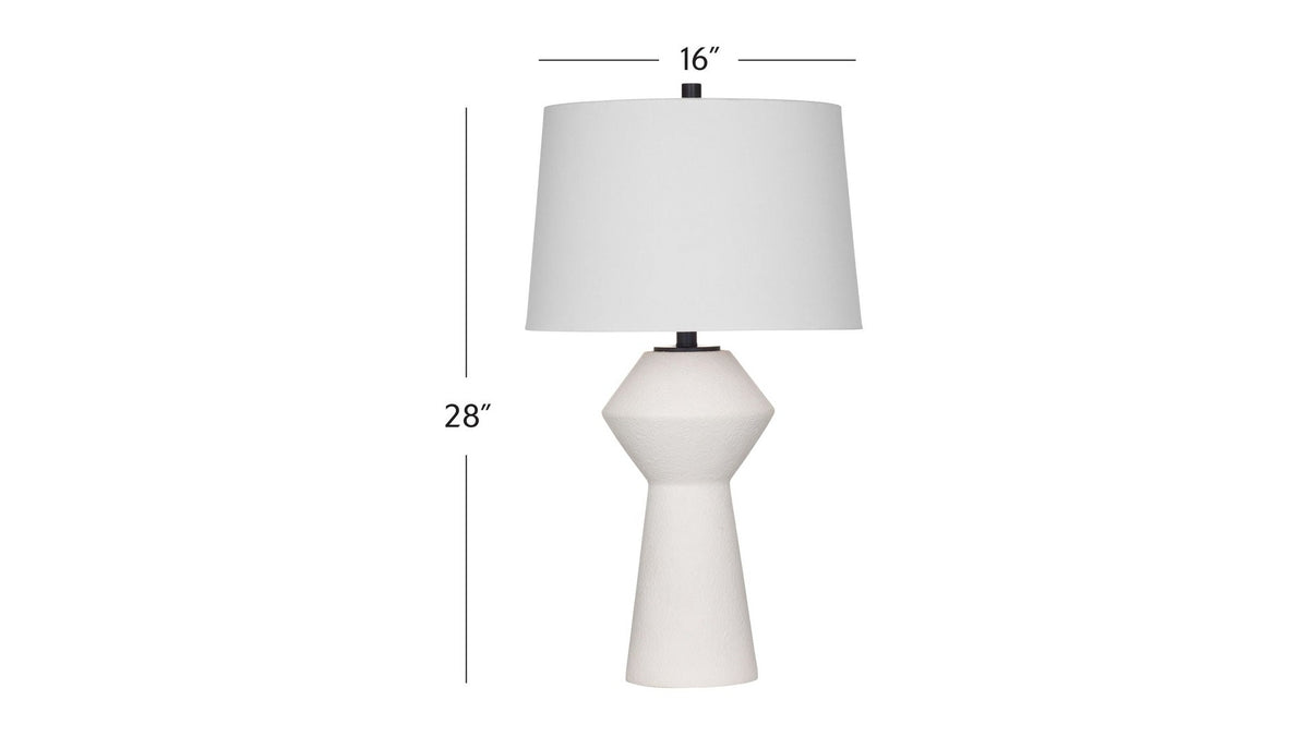 Ella - Table Lamp - Matte White