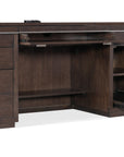 Work Your Way - House Blend Computer Credenza - Dark Brown