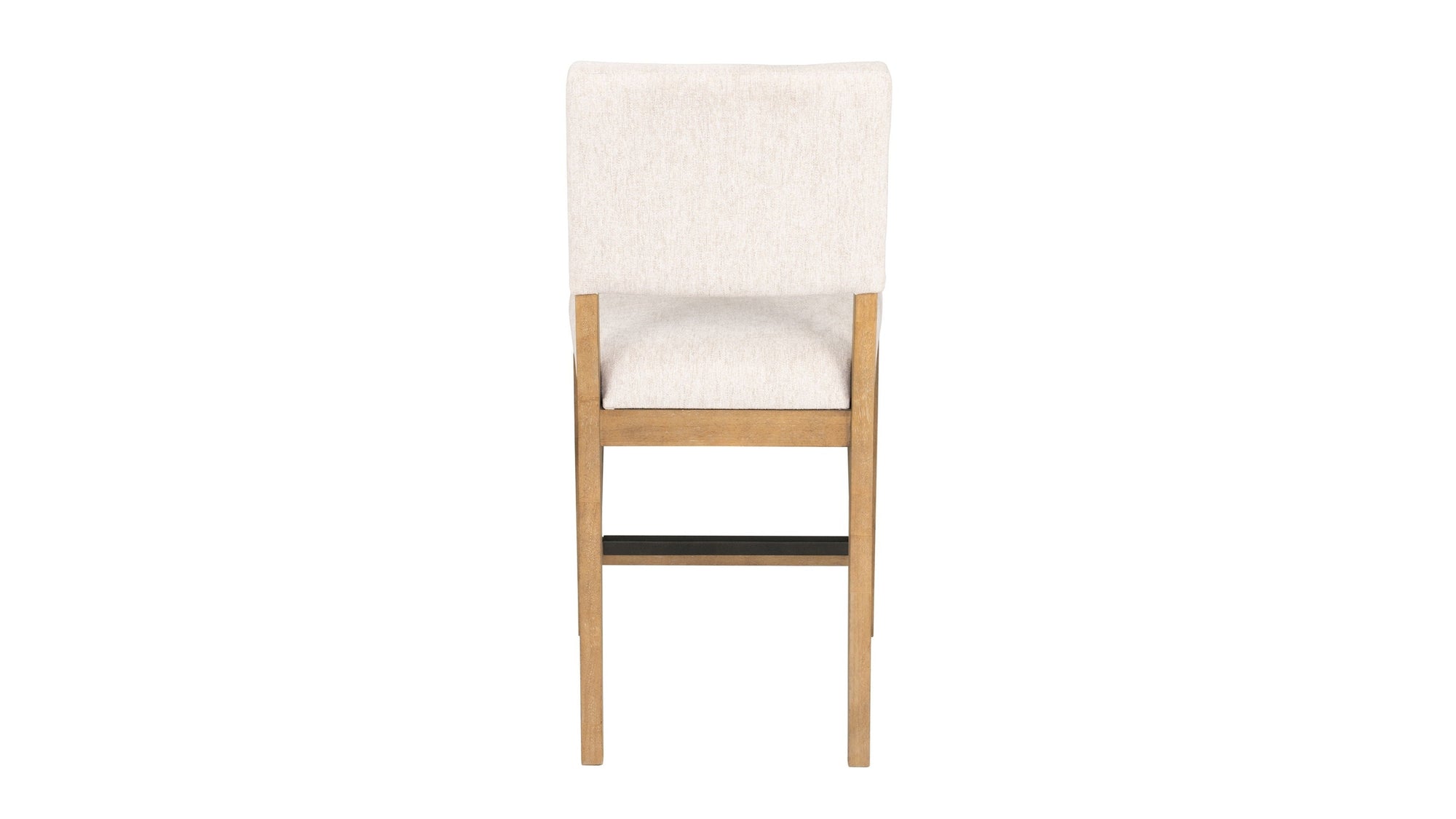 Millwork - Counter Chair Set of 2 - White / Light Brown