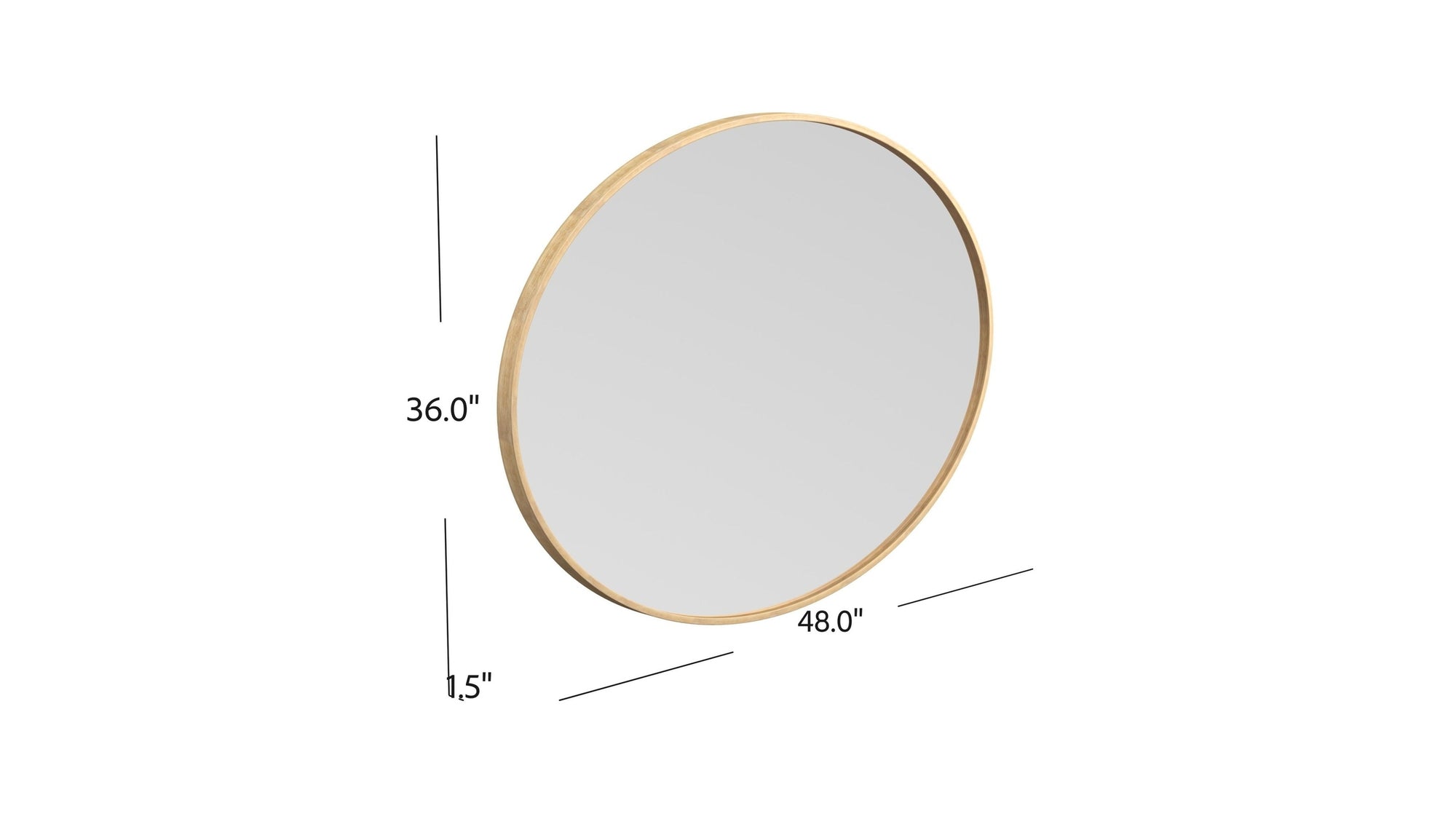 Brigitte - Wall Mirror - Gold