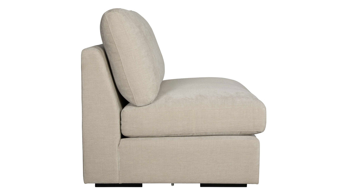 Refuge - Armless Sand Sofa
