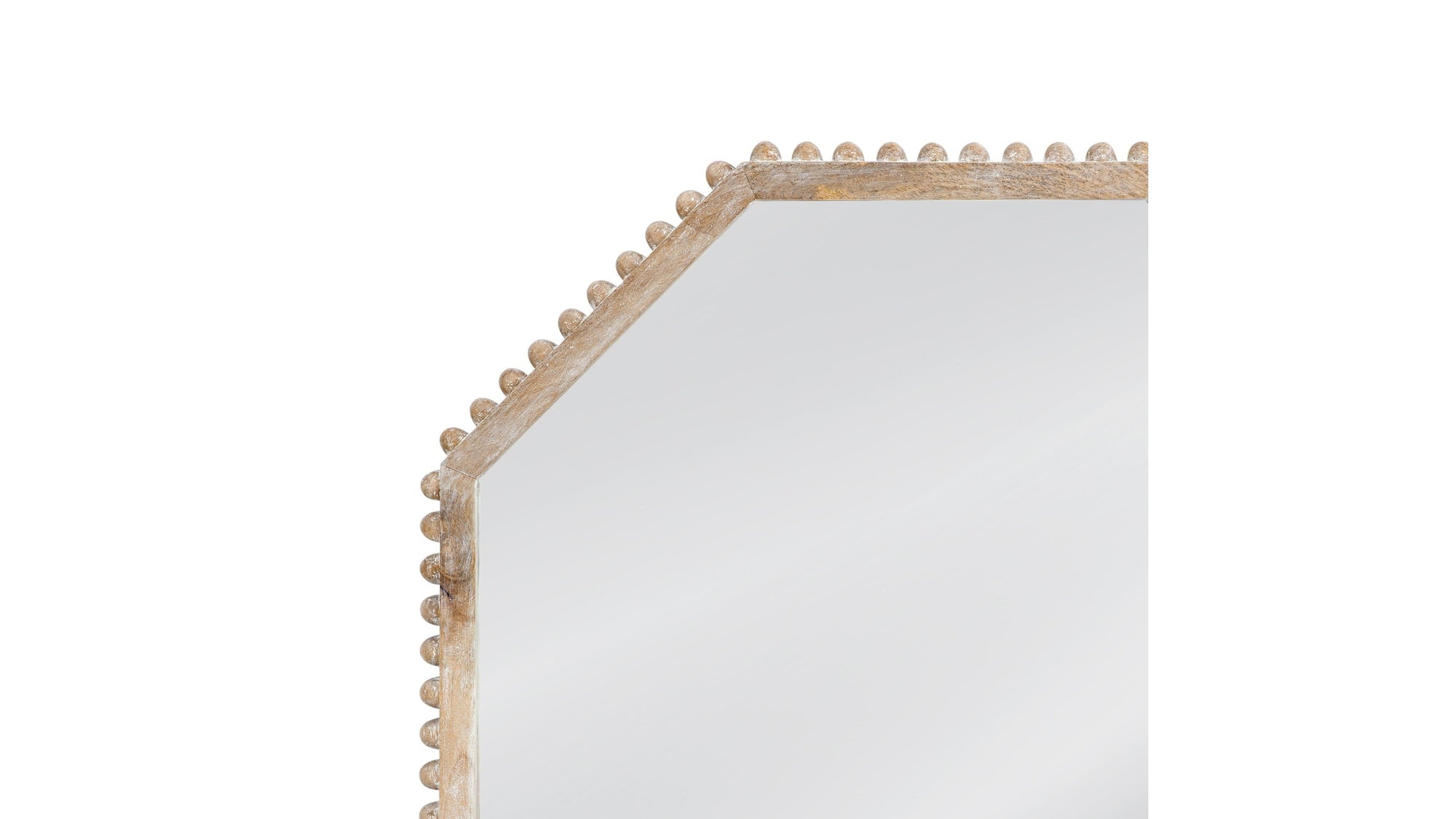Virz - Wall Mirror - White Wash