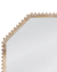 Virz - Wall Mirror - White Wash