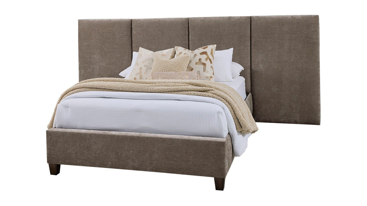 Joinery - Upholstered Wall Bed - Washed White Oak