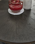 Waterfall - Round Dining Table - Deep Ebony