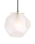 Geodesic - 1 Light Mini Pendant - White