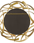 Cutting Edge - Bronze Round Mirror