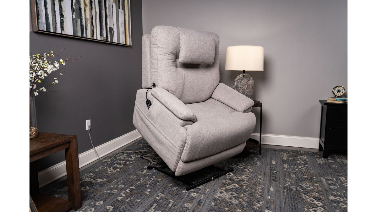 Zecliner Model 2+ - Power Lift Recliner With Power Headrest, Lumbar, Heat &amp; Massage