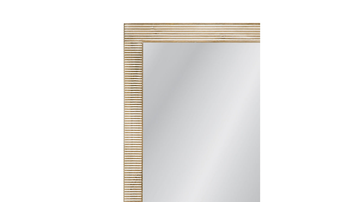 Brielle - Wall Mirror - Distressed White
