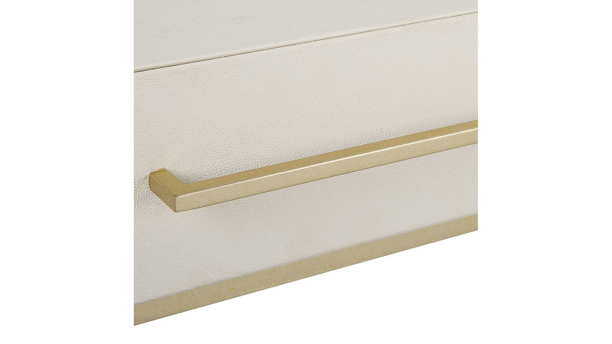 Jewel - Modern White Desk