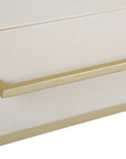 Jewel - Modern White Desk