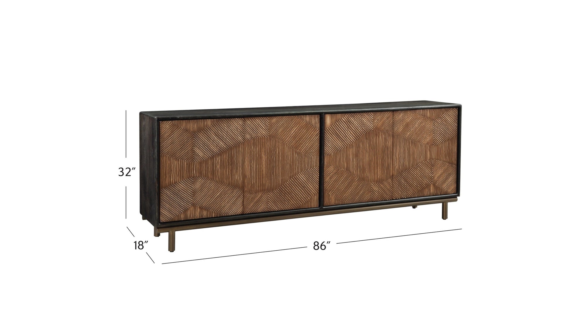 Keir - Server - Dark Brown