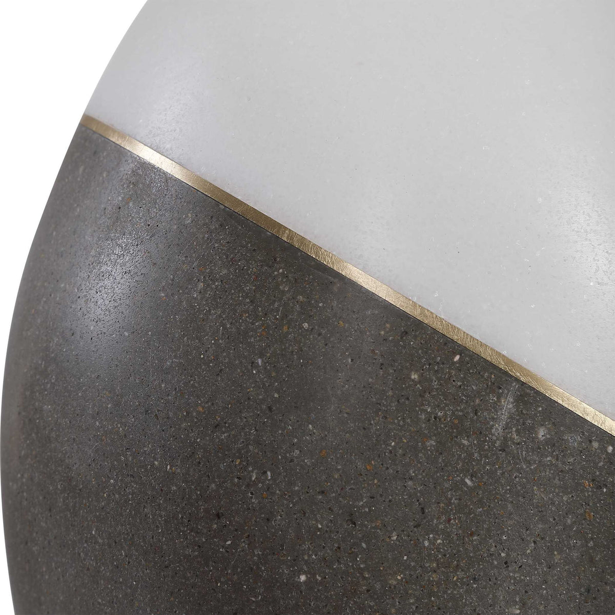 Tanali - Modern Table Lamp - White &amp; Gray