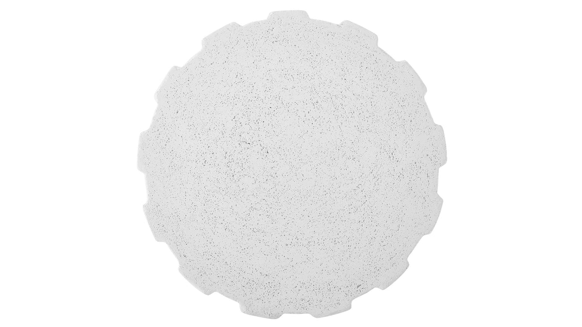Jane - Outdoor Accent Table - White
