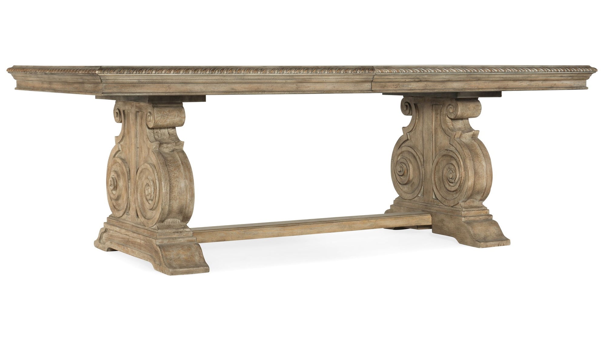 Castella - Rectangle Dining Table With 2-20" Leaves - Light Brown