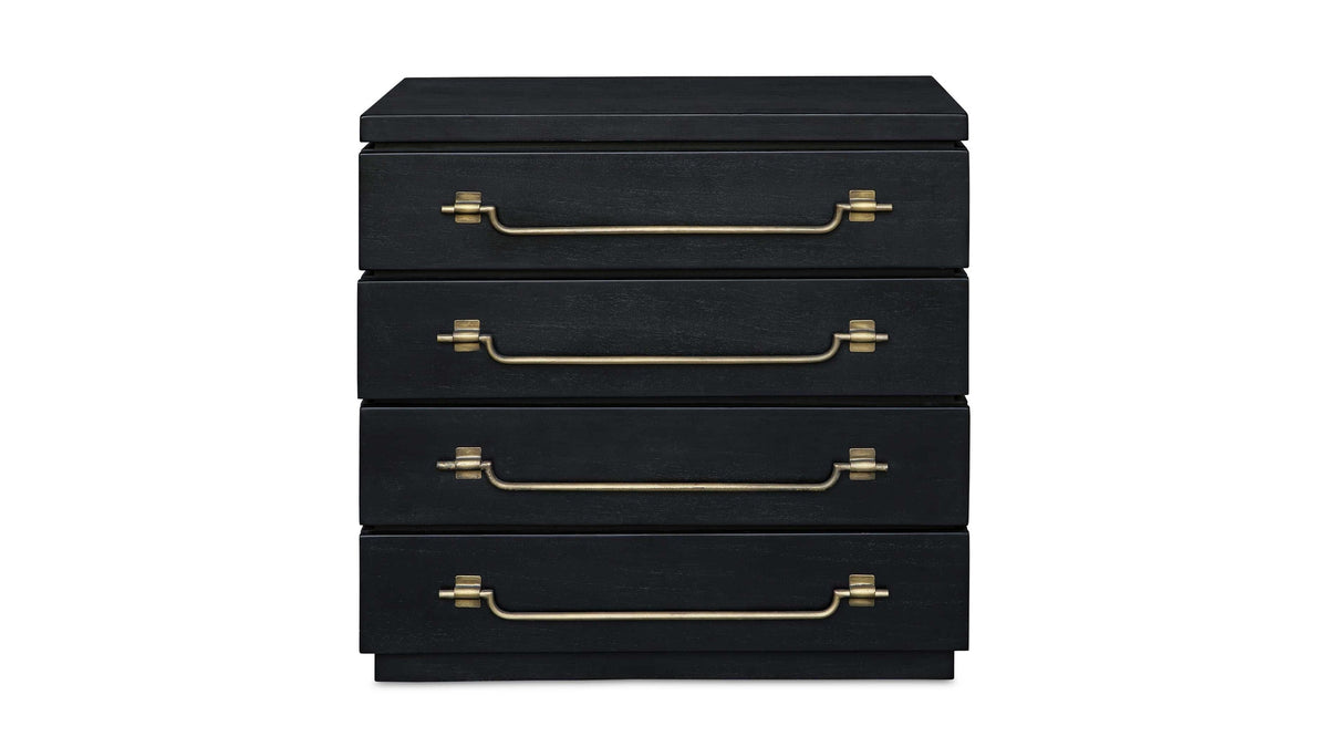 Halifax - Mahogany Accent Chest - Black