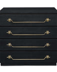 Halifax - Mahogany Accent Chest - Black