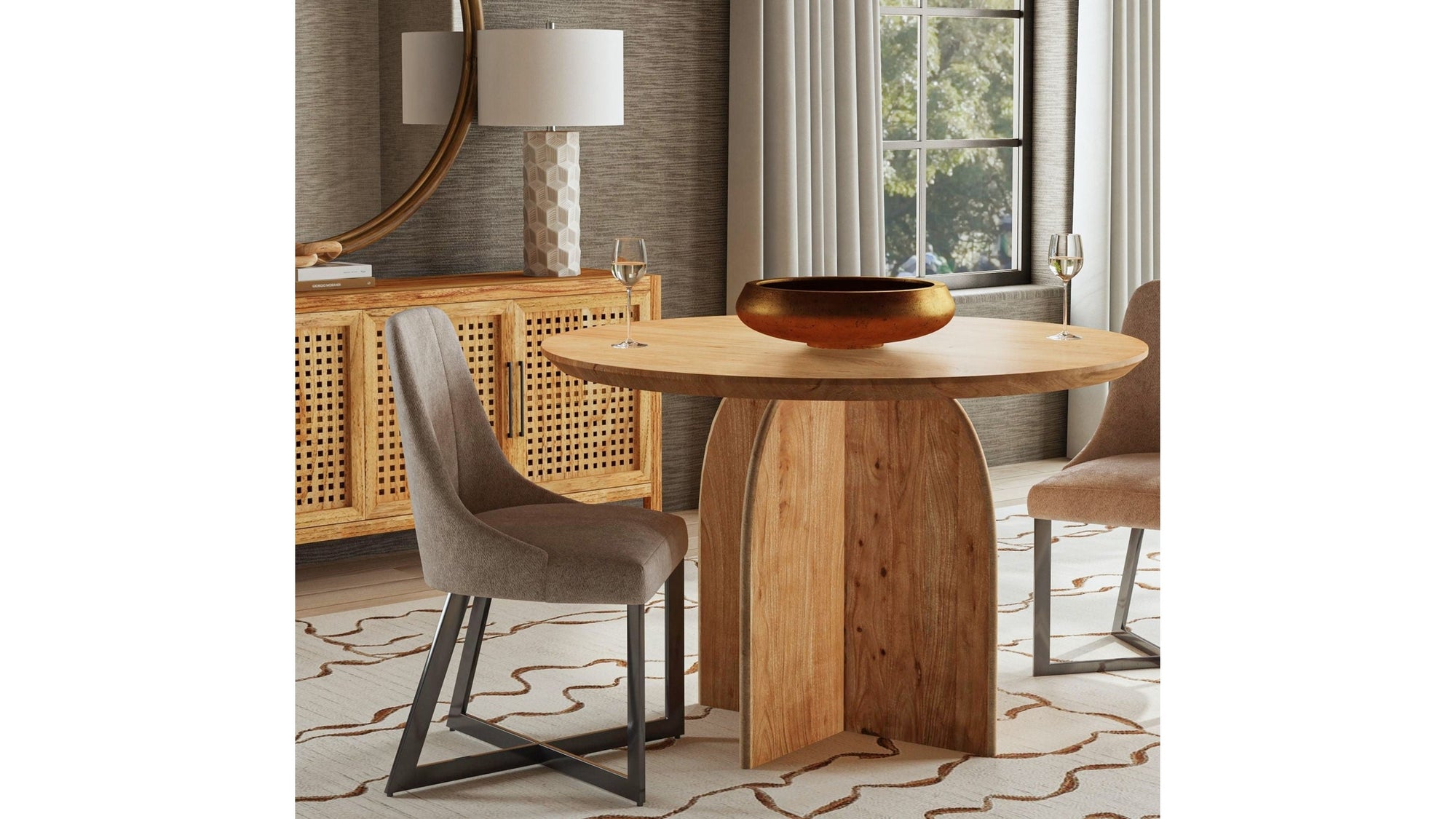 Bartlett - Dining Table - Sandblasted Mango
