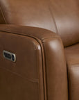 Alister - Power Gliding Loveseat With Console, Power Headrests & Lumbar