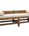 Georgia - Settee - Light Brown