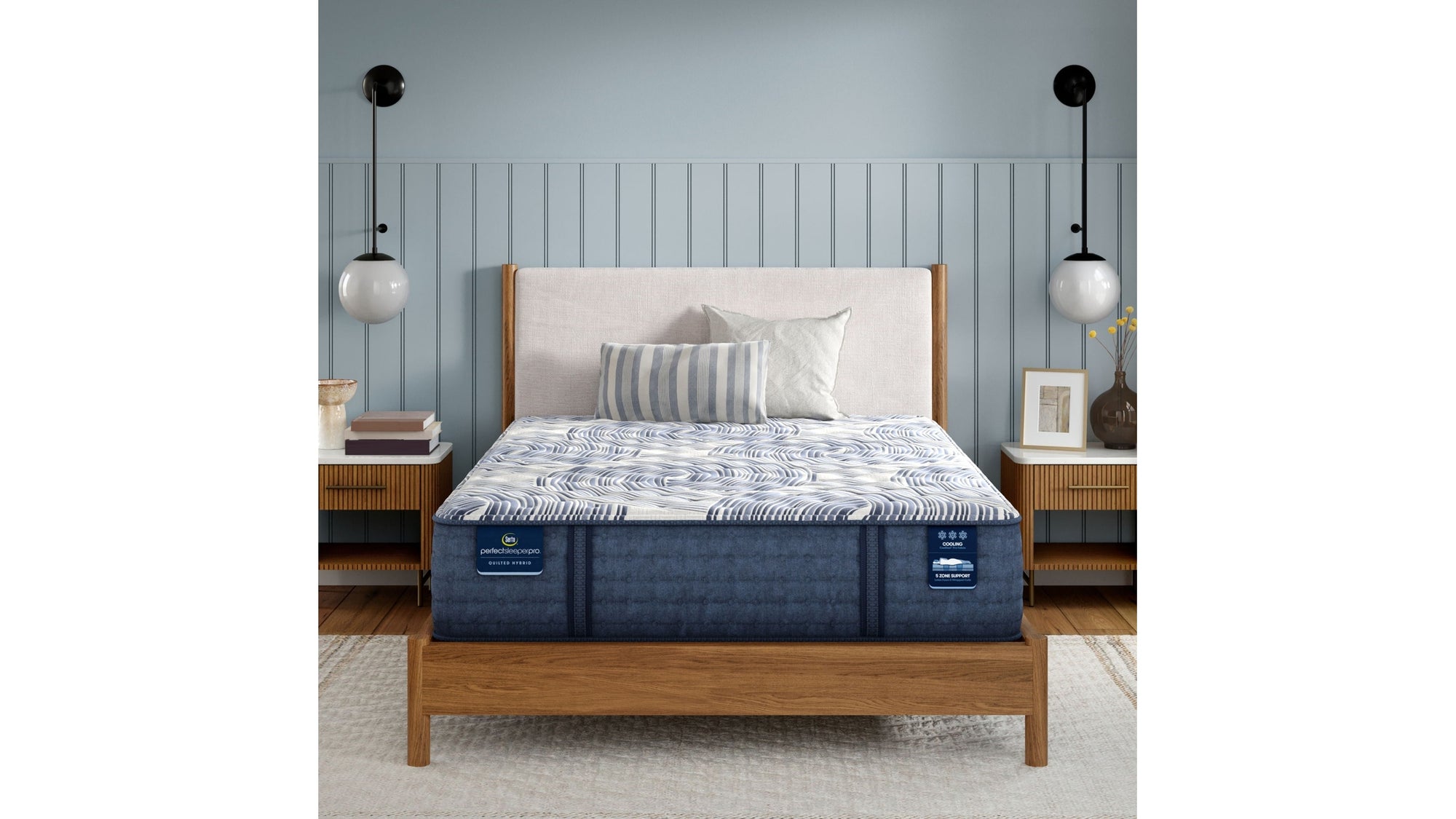 Perfect Sleeper Pro Hybrid - 13.5" Geneva Latex Firm Mattress