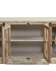 Dove Stalone - Glass Front Server - Beige