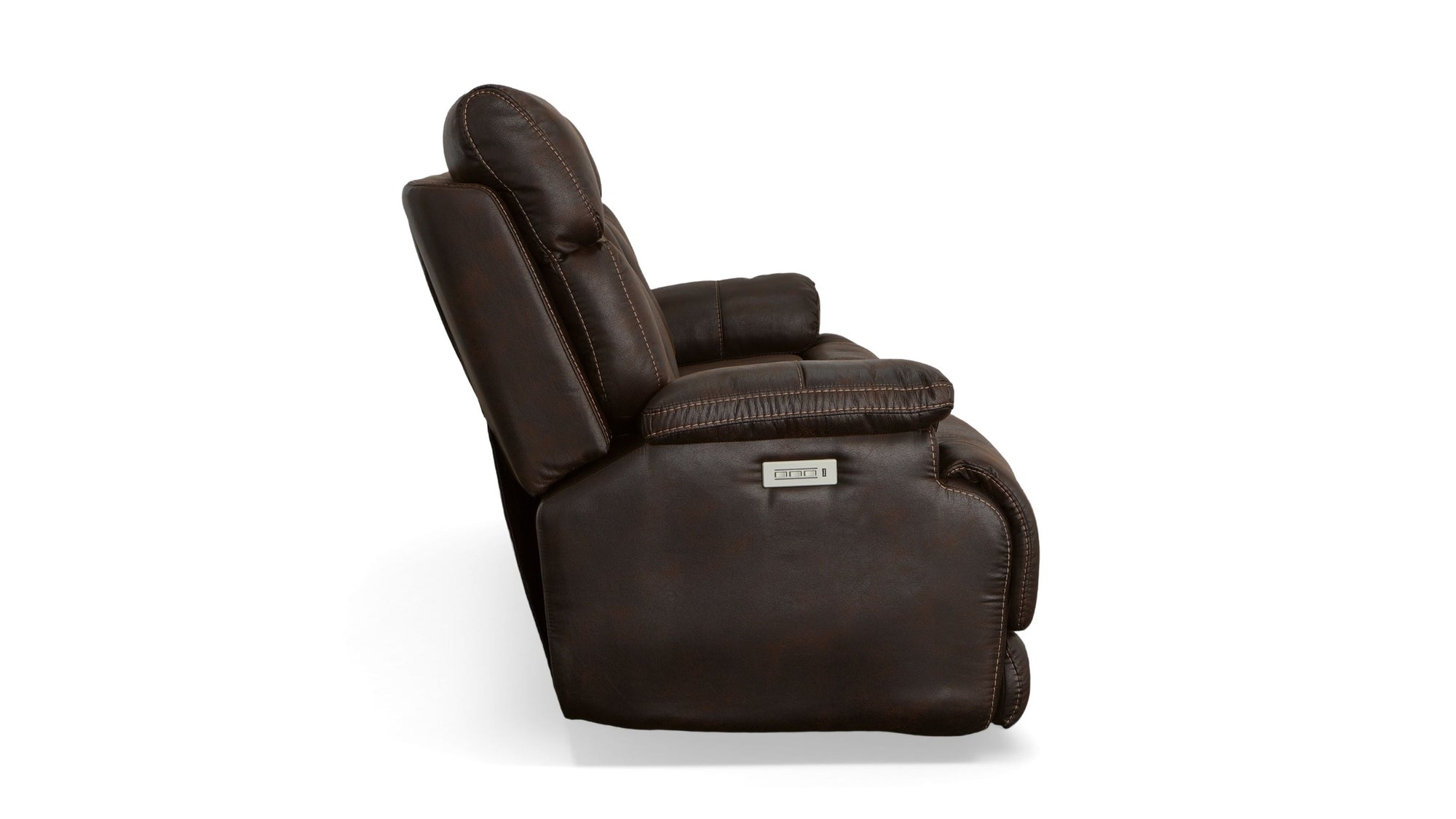 Clive - Power Reclining Sofa With Power Headrests &amp; Lumbar
