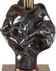 Fiori - Sculptural Buffet Lamp - Dark Bronze / Antique Brass