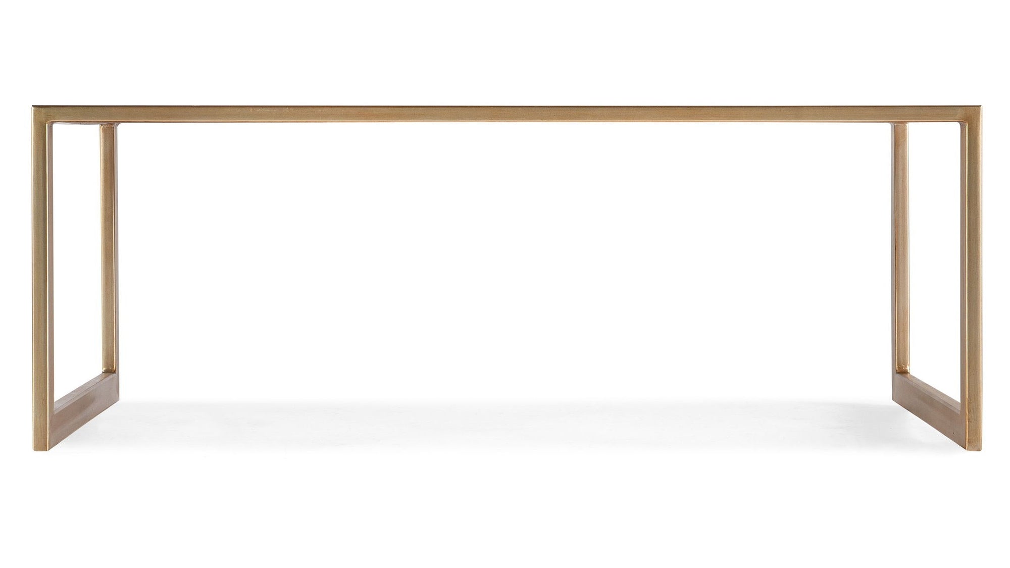 Melange - Koi Rectangle Cocktail Table - Gold