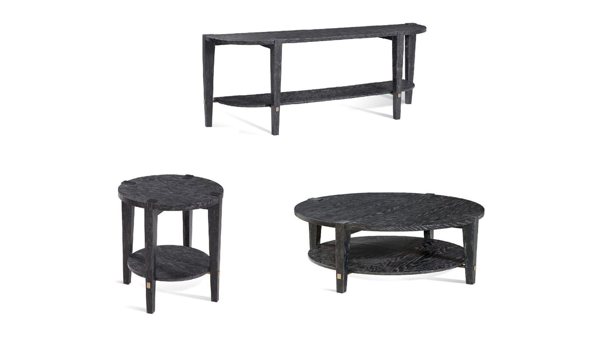 Whitfield - Round Cocktail Table - Black