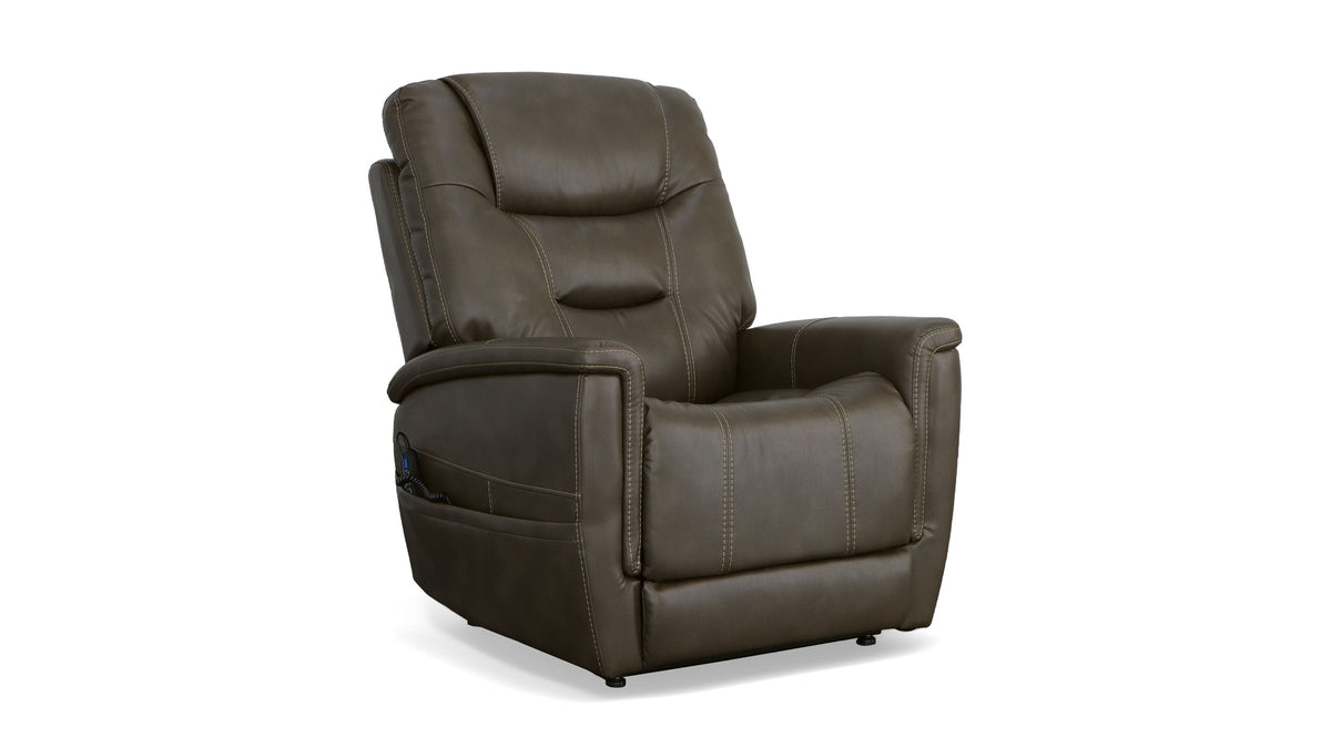 Shaw - Power Lift Recliner With Power Headrest &amp; Lumbar