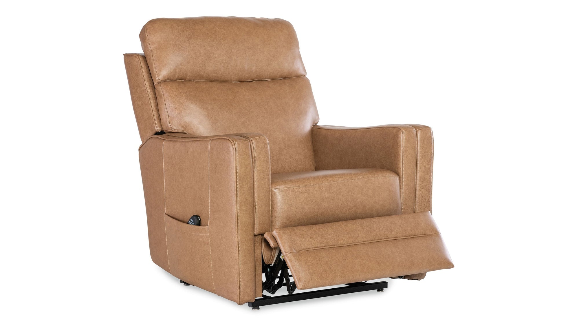 RC - Thyme Power Recliner With Power Headrest, Lumbar, And Lift - Light Brown
