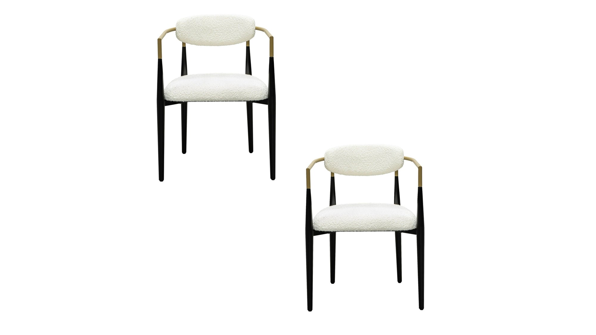 Jenson - White Dining Chair Set of 2 - White