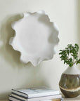 Wave Crest - Outdoor Bowl - White