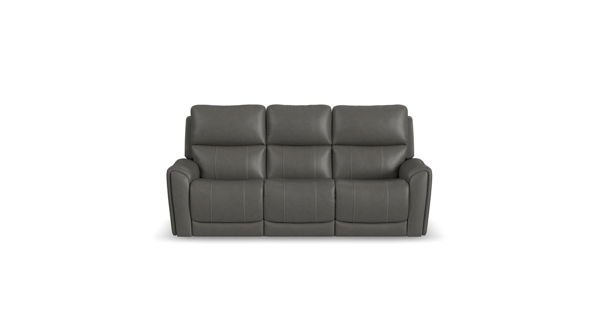 Carter - Power Reclining Sofa With Console &amp; Power Headrests &amp; Lumbar