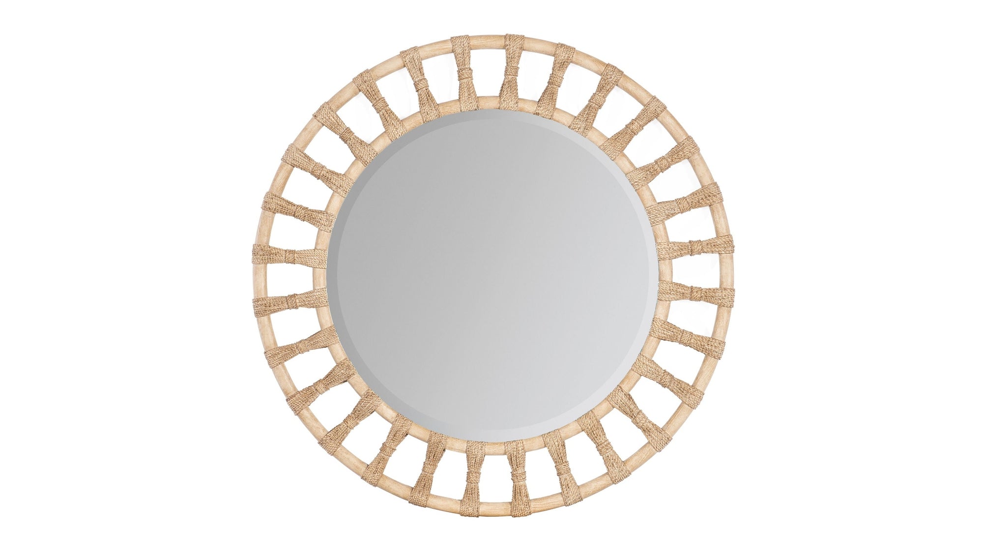 Retreat - Pole Rattan Accent Mirror